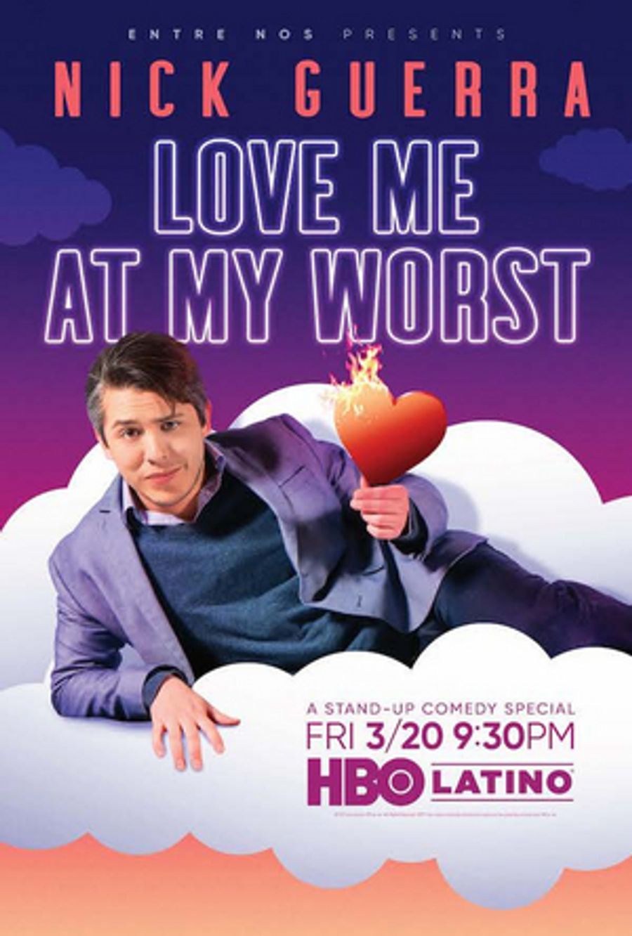 HBO Latino to Debut Latest Comedy Special ENTRE NOS PRESENTS: NICK GUERRA: LOVE ME AT MY WORST Image