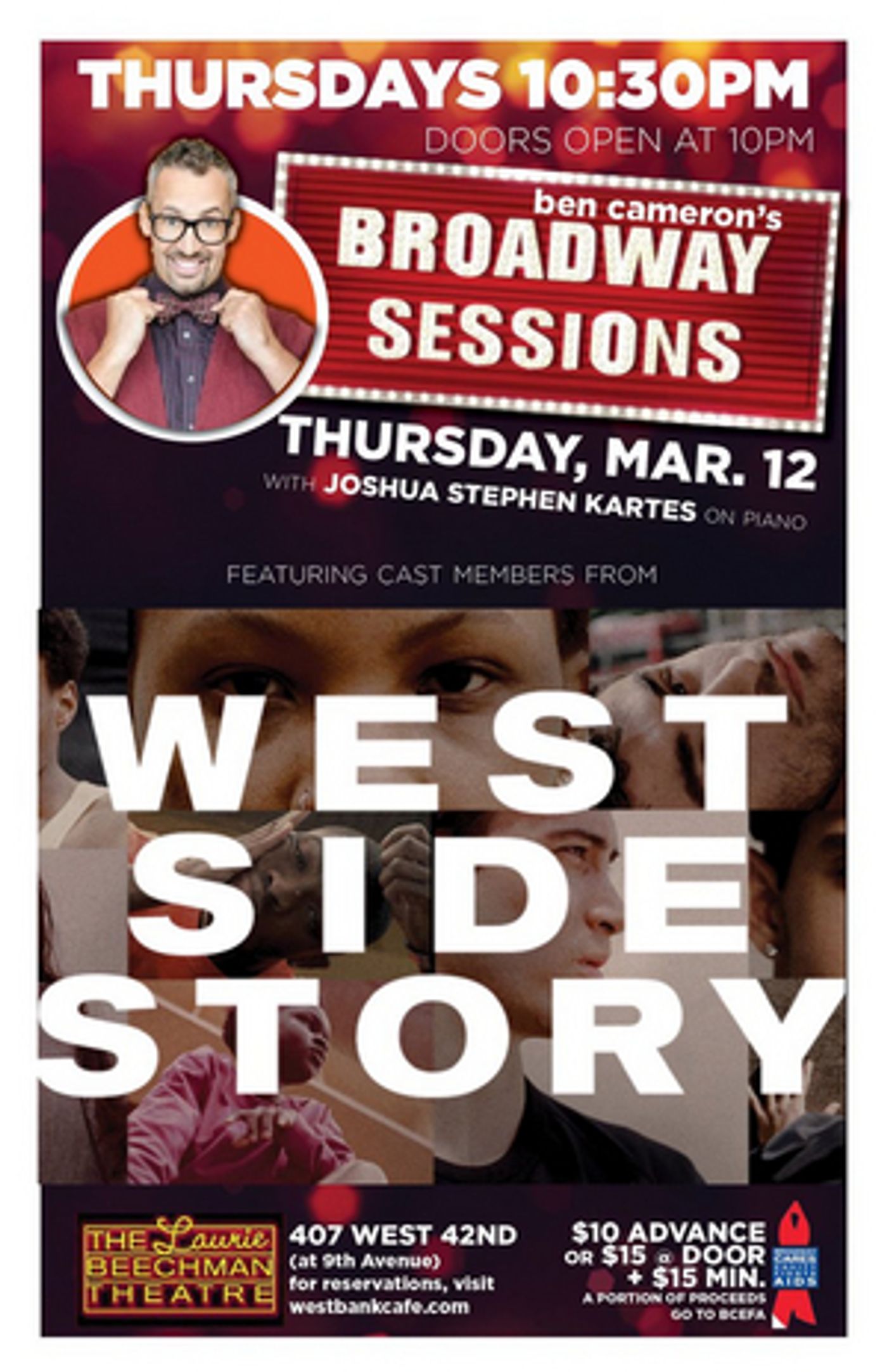 WEST SIDE STORY Cast Comes To Broadway Sessions WEST SIDE STORY Cast Comes To Broadway Sessions Image