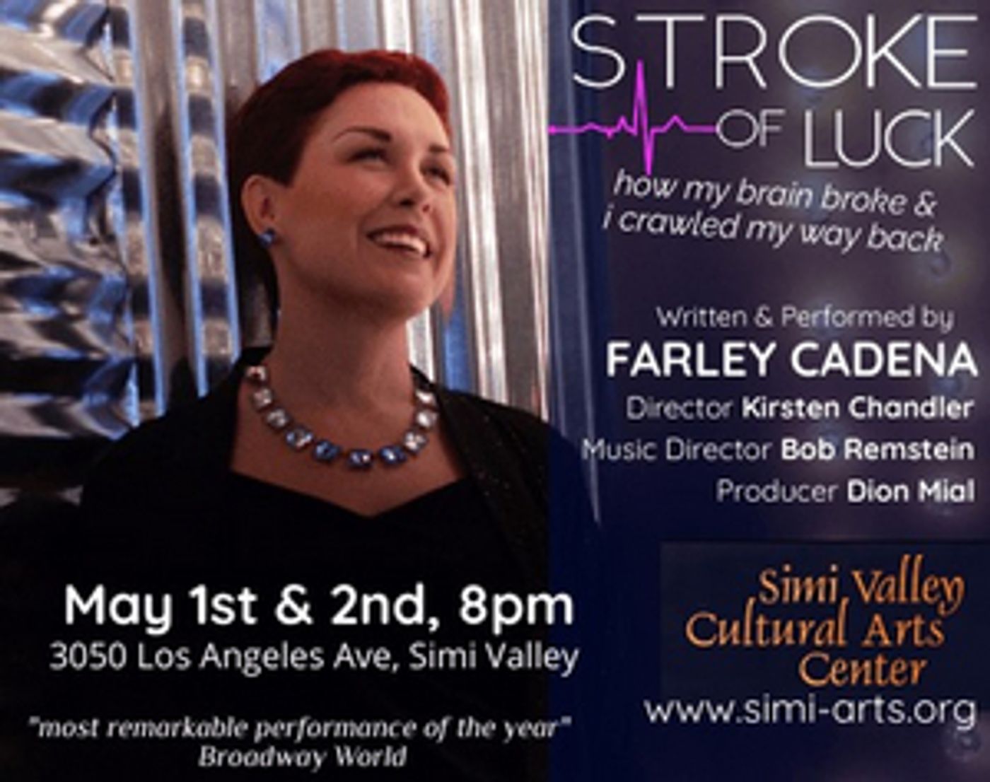 Stroke of Luck Cabaret Comes to Simi Valley Cultural Arts Center Stroke of Luck Cabaret Comes to Simi Valley Cultural Arts Center Image