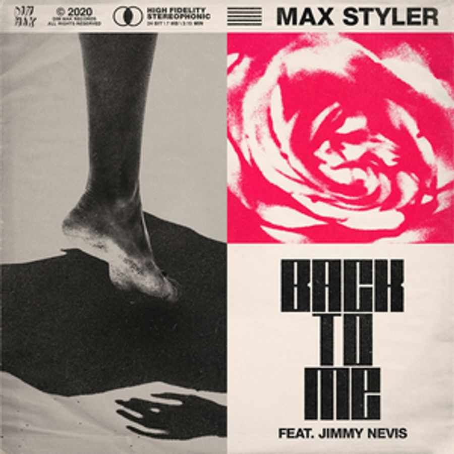 Max Styler Releases New Single 'Back To Me' Featuring Jimmy Nevis Image