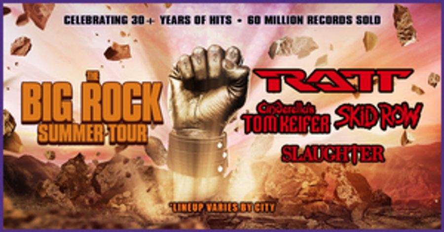 The Big Rock Summer Tour To Feature Ratt, Cinderella's Tom Keifer, Skid Row & Slaughter Image