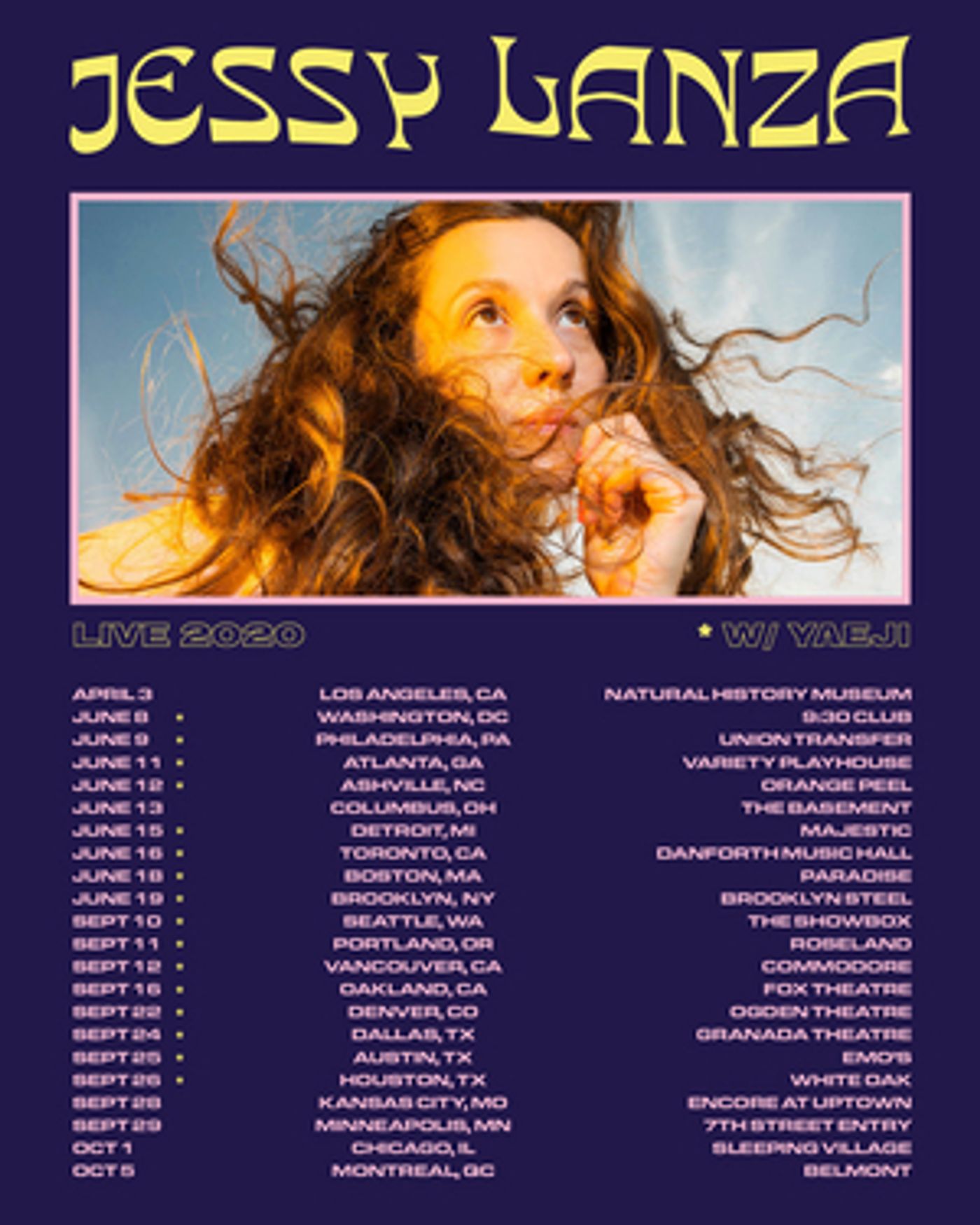 Jessy Lanza Announces North American Tour Dates  Image