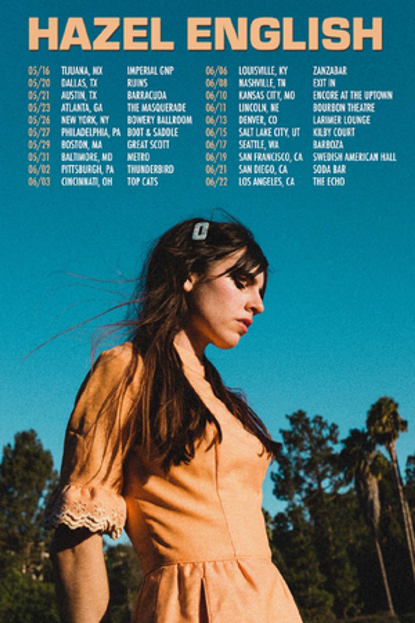 Hazel English Announces Tour  Image