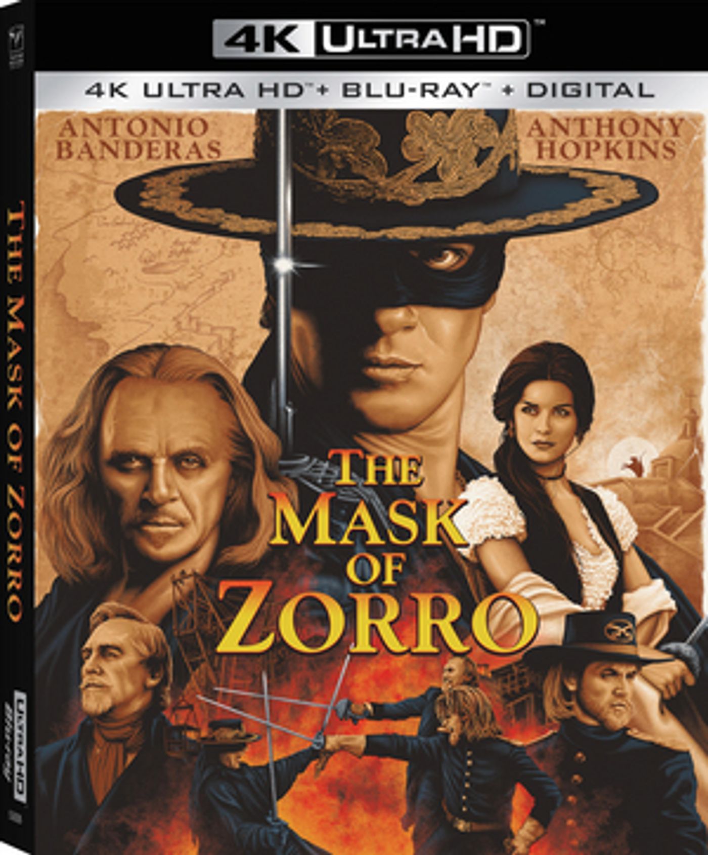 THE MASK OF ZORRO Debuts on 4K Ultra HD May 5  Image