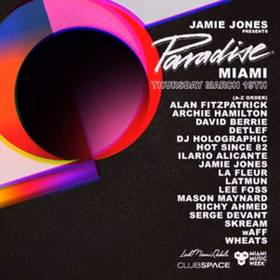 Jamie Jones Brings Paradise to Club Space for Miami Music Week 2020 Image