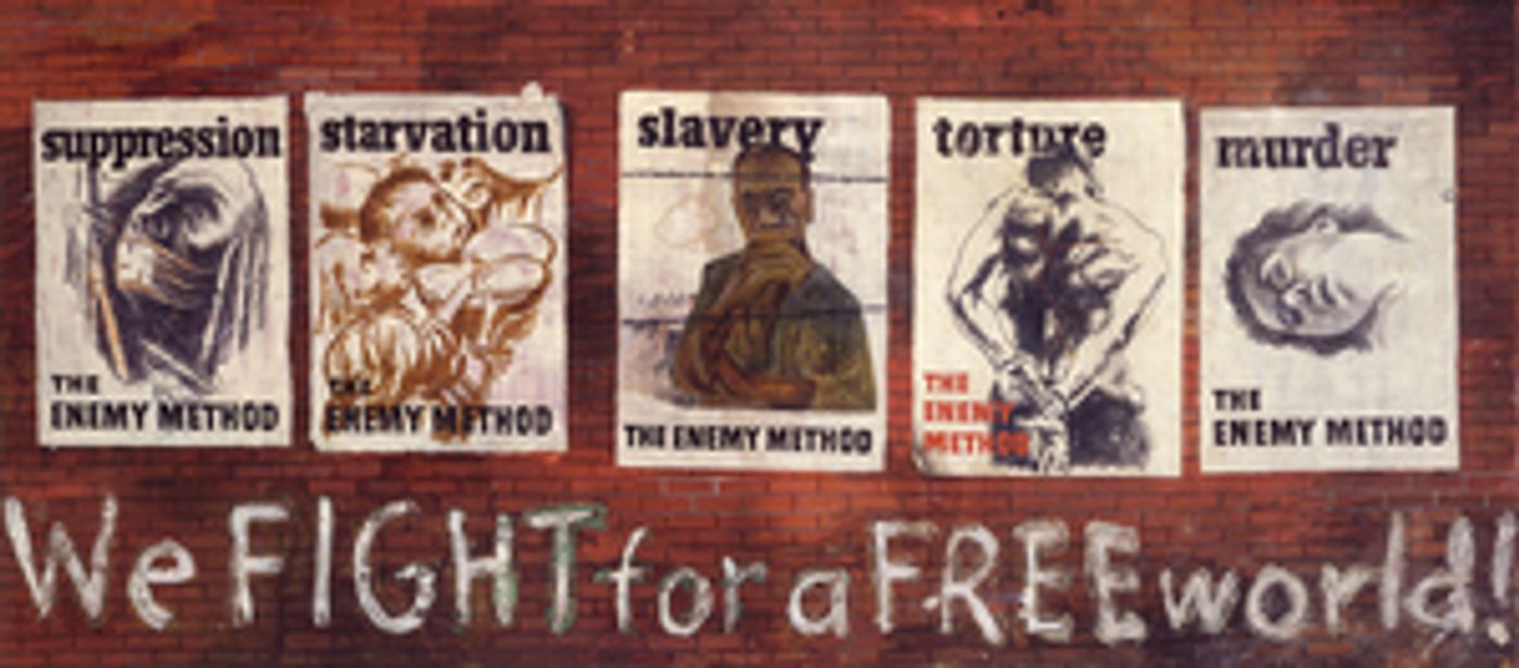 The Jewish Museum will Present WE FIGHT TO BUILD A FREE WORLD An Exhibition by Jonathan Horowitz  Image