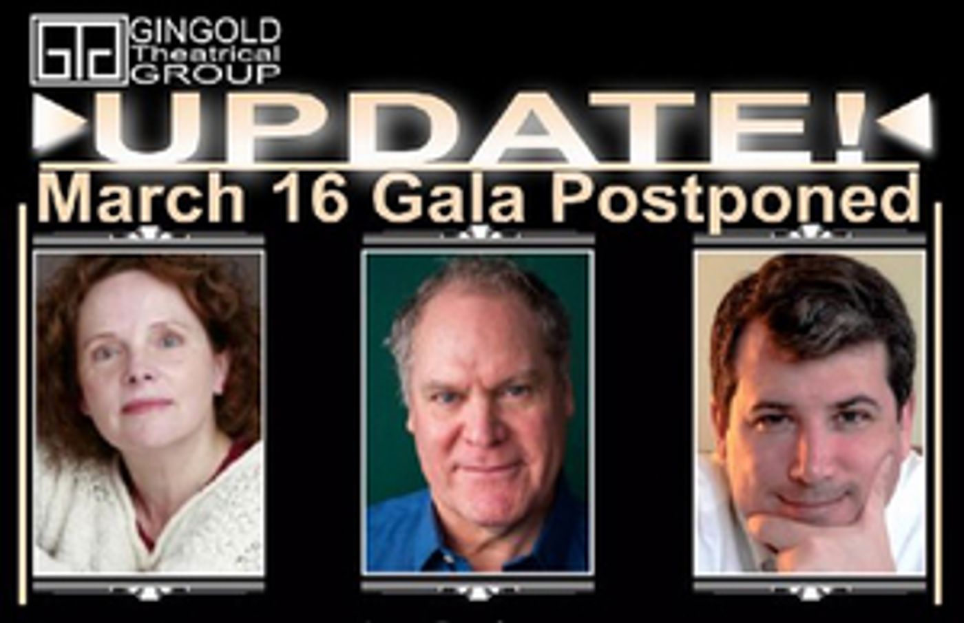 Gingold Theatrical Group Postpones The 2020 Golden Shamrock Gala  Image