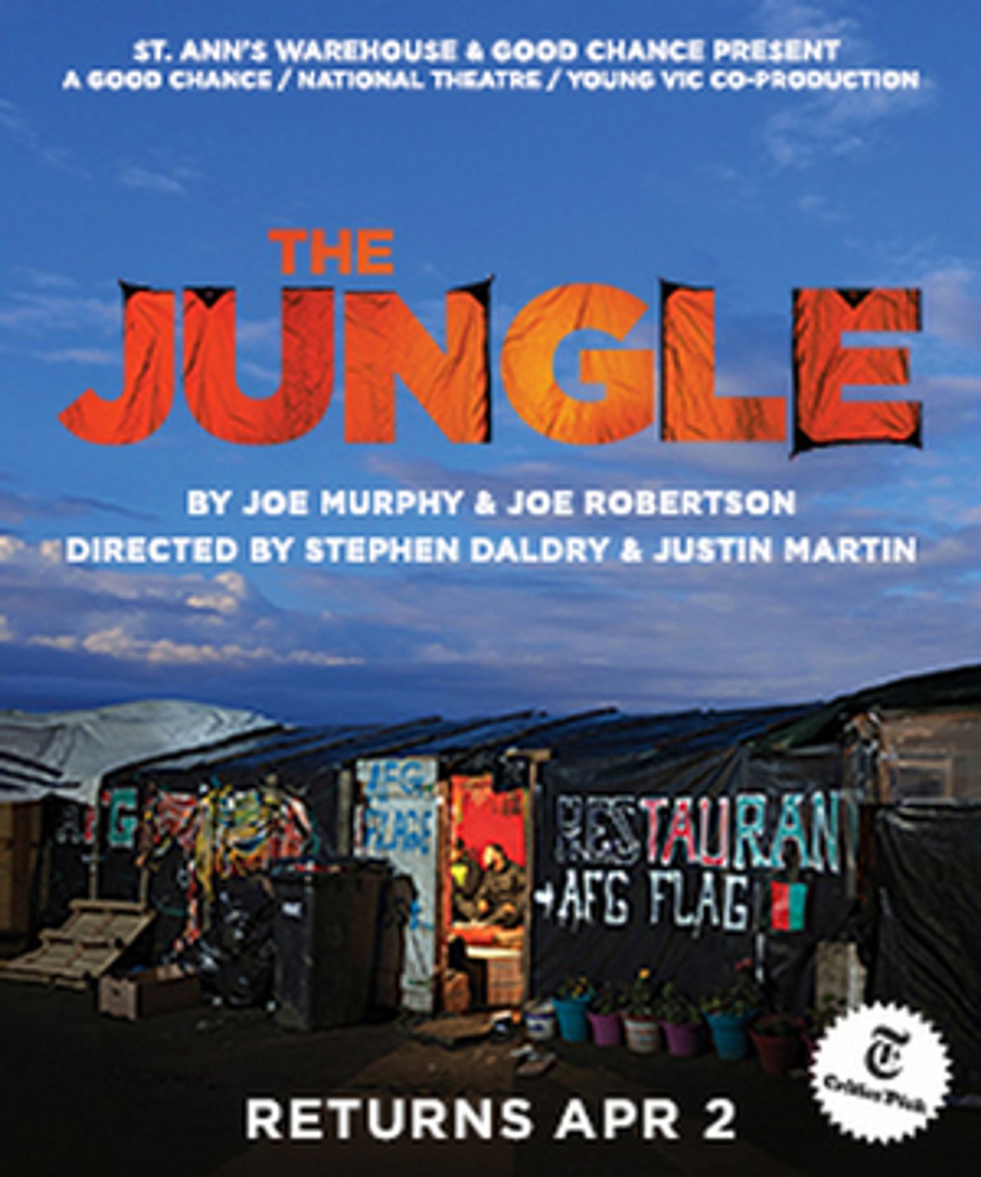 St. Ann's Warehouse Postpones the Return of THE JUNGLE  Image