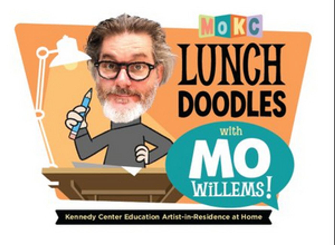 Mo Willems to Host Online LUNCH DOODLES Due to Kennedy Center Closure  Image