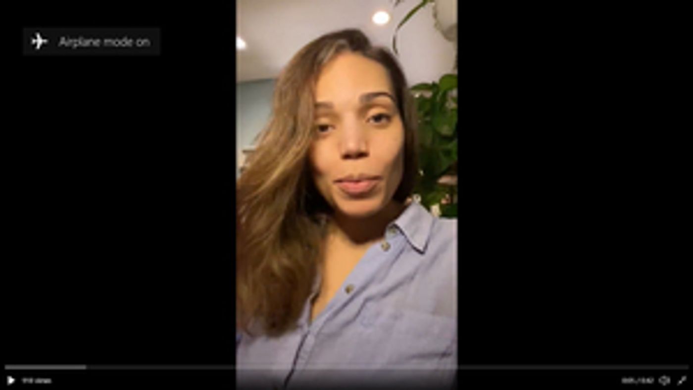 Video: FROZEN Star Ciara Renee Launches #TodaysTwitterTune from TodayTix  Image