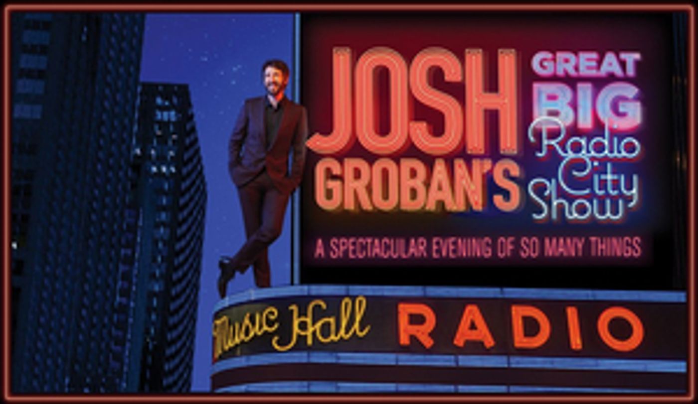 Josh Groban's April 18 Radio City Show Postponed to October 5  Image