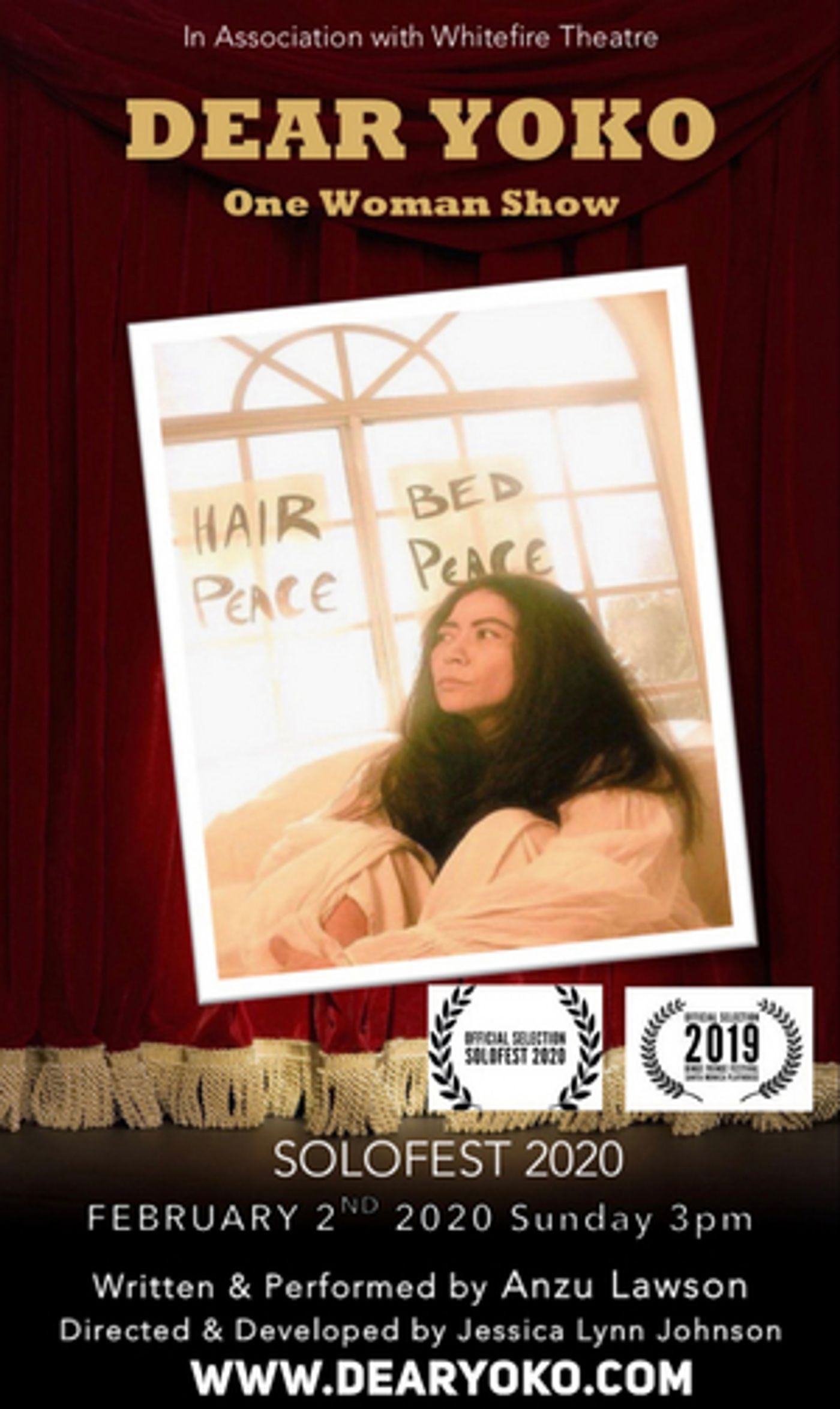 BWW Spotlight Series: Meet Anzu Lawson - Asian-American Actress, Playwright, Stand-Up Comic, and Yoko Ono Doppelganger  Image