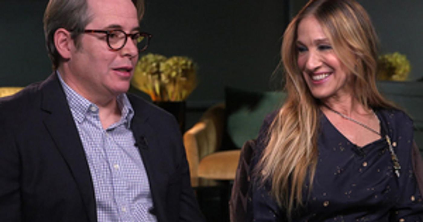 VIDEO: Matthew Broderick and Sarah Jessica Parker Talk PLAZA SUITE, Their Relationship, Working Together, and More on CBS SUNDAY MORNING  Image