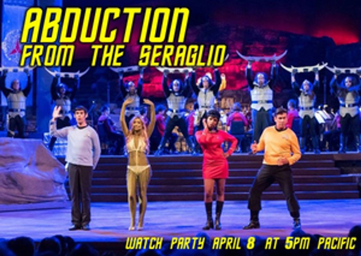 Pacific Opera Project Announces Interactive Watch Party For STAR TREK-Inspired ABDUCTION FROM THE SERAGLIO Pacific Opera Project Announces Interactive Watch Party For STAR TREK-Inspired ABDUCTION FROM THE SERAGLIO Image