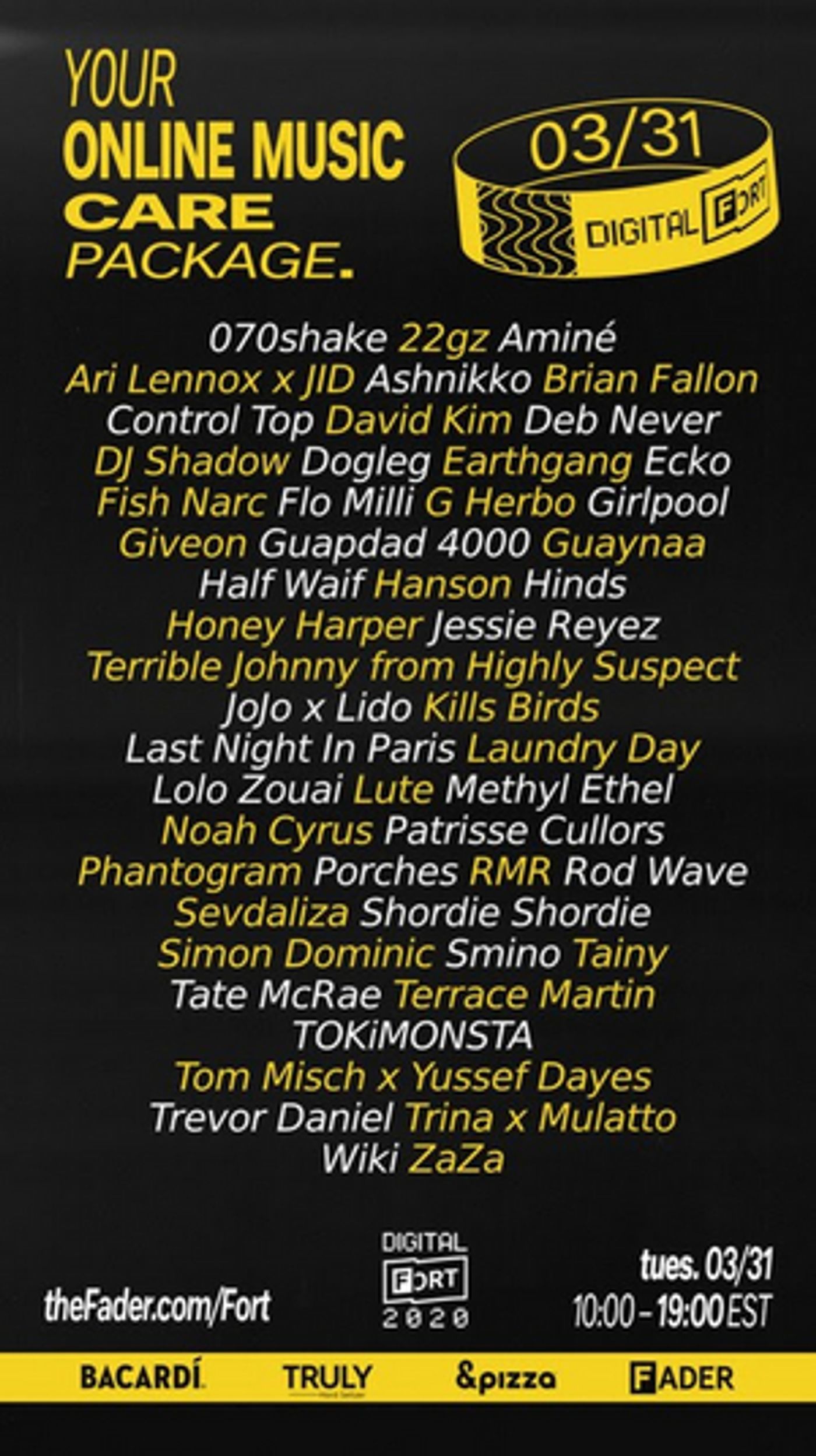 The FADER Extends FADER FORT Digital To Broadcast Two Days  Image