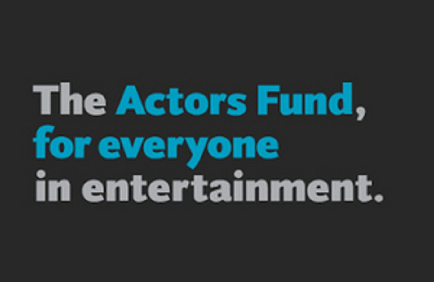 Send a Message to Elderly Former Entertainment Workers at The Actors Fund Home!  Image