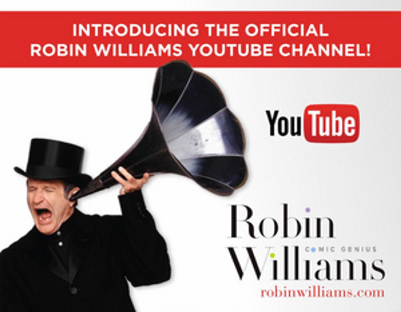 Robin Williams YouTube Channel Launches Today  Image