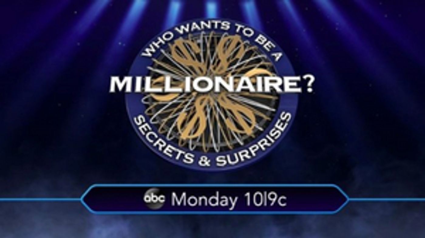 ABC to Air WHO WANTS TO BE A MILLIONAIRE Primetime Special  Image
