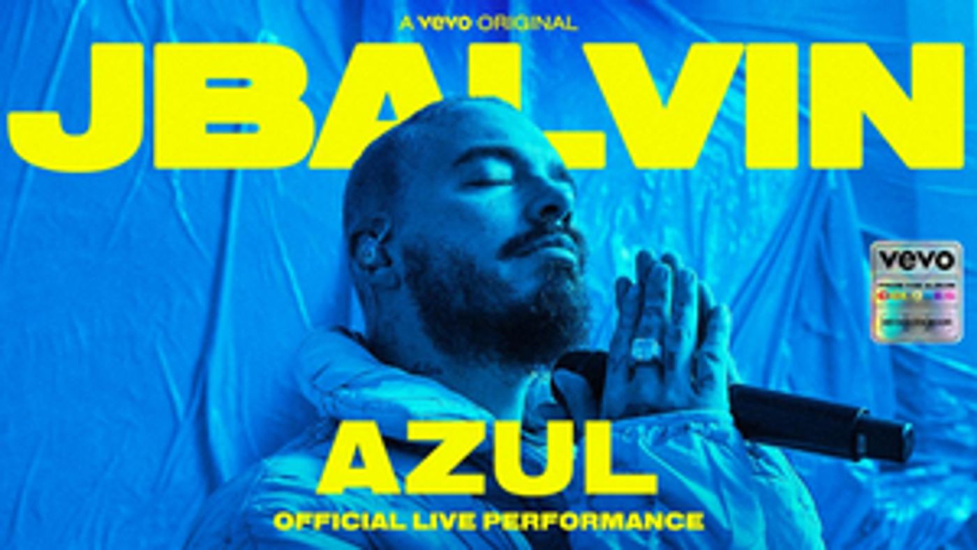 J Balvin Shares Three Original Live Performances with Vevo: 'Azul,' 'Negro' & 'Rojo'  Image