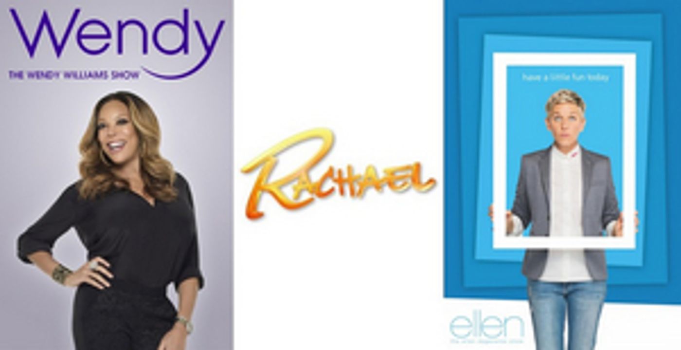 THE ELLEN DEGENERES SHOW, THE WENDY WILLIAMS SHOW, and RACHAEL RAY Will Return to Television This Week THE ELLEN DEGENERES SHOW, THE WENDY WILLIAMS SHOW, and RACHAEL RAY Will Return to Television This Week Image