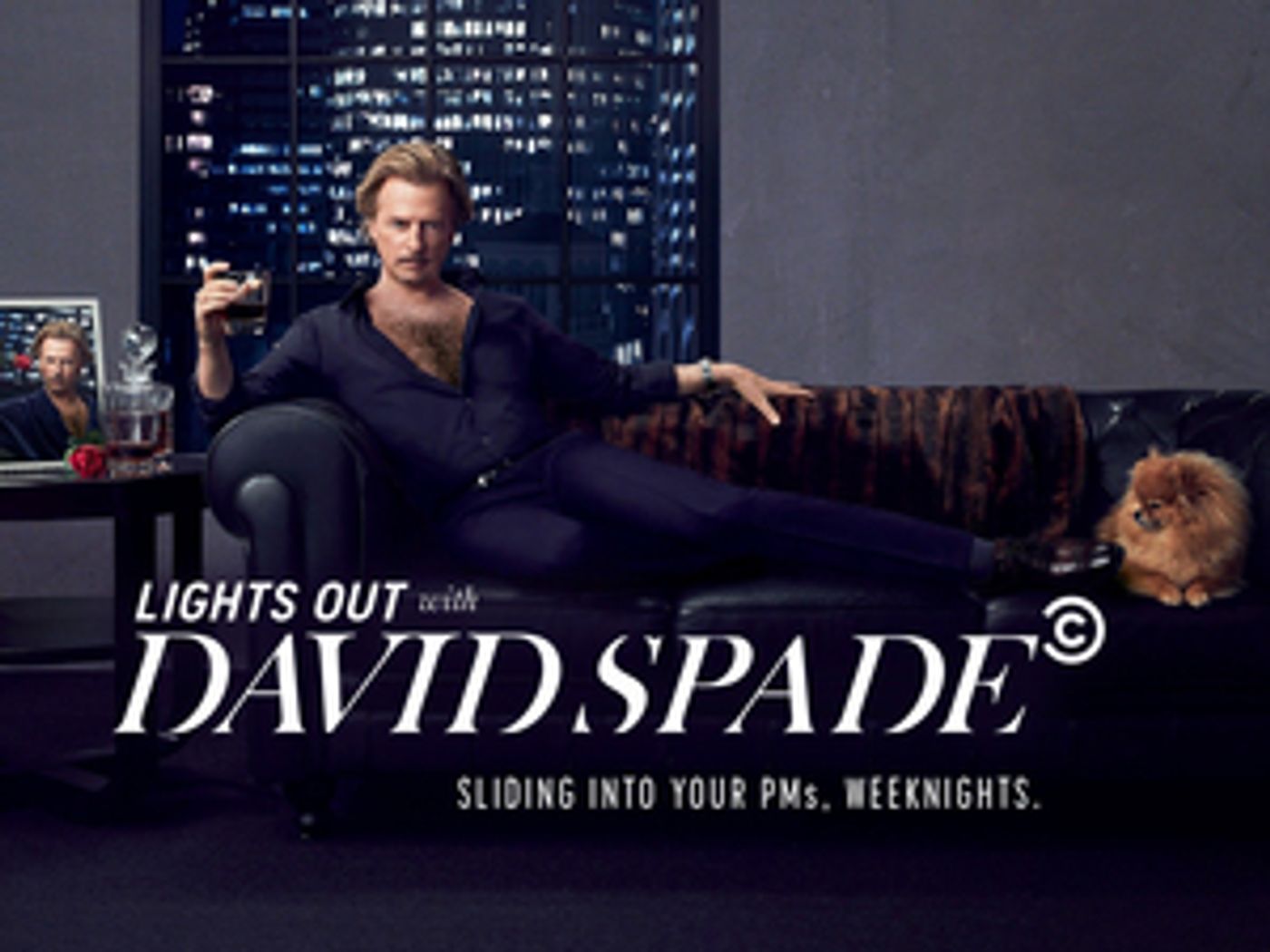 LIGHTS OUT WITH DAVID SPADE Will Not Return to Comedy Central; Looks For New Home  Image