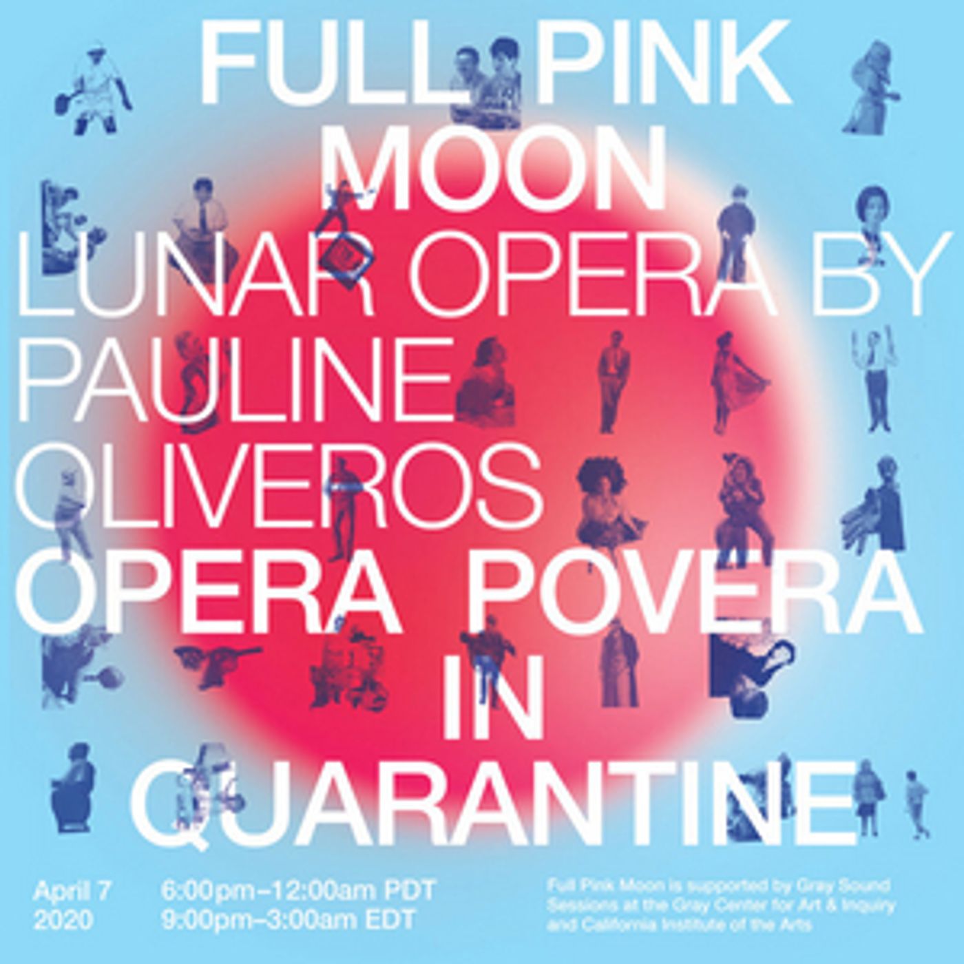 Opera Povera Will Present a Livestreamed Production, FULL PINK MOON  Image