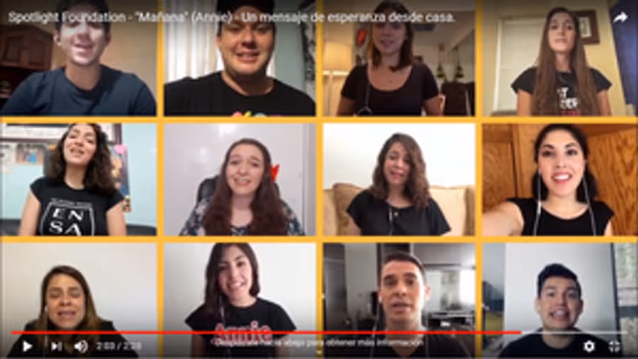 VIDEO: SPOTLIGHT FOUNDATION Mexico envía un mensaje de esperanza para un mejor MAÑANA (ANNIE) Image