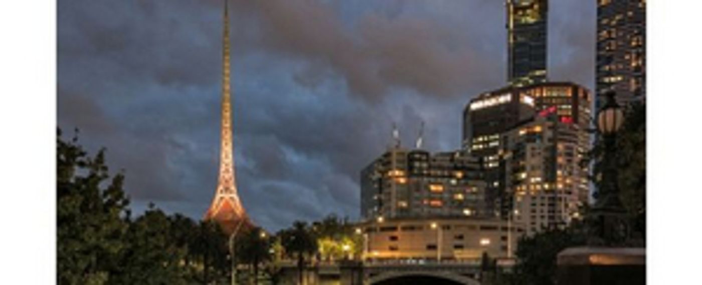Melbourne's Iconic Spire Lit As A Beacon Of Hope For Victoria  Image