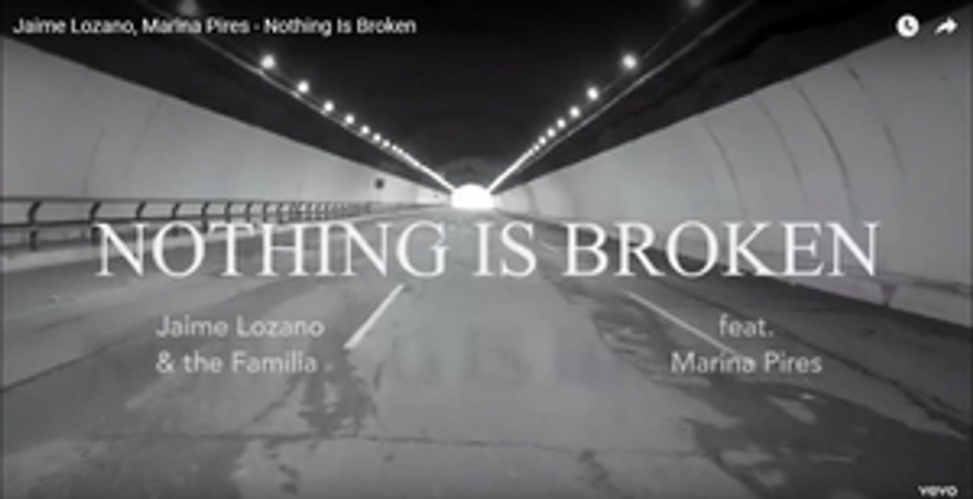 VIDEO: JAIME LOZANO y MARINA PIRES envían también su mensaje NOTHING IS BROKEN  Image