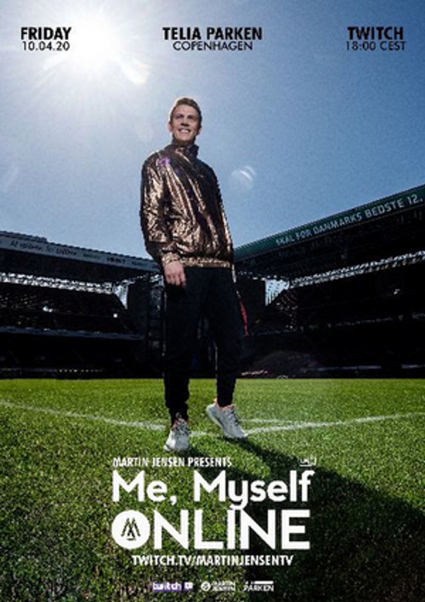 Martin Jensen To Play 5-Hour 'Me, Myself, Online' Liveset From Telia Parken Stadium  Image