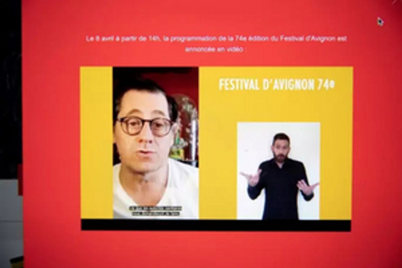 Olivier Py Announces Festival d'Avignon Programme Amid Coronavirus Concerns (Includes Update)  Image