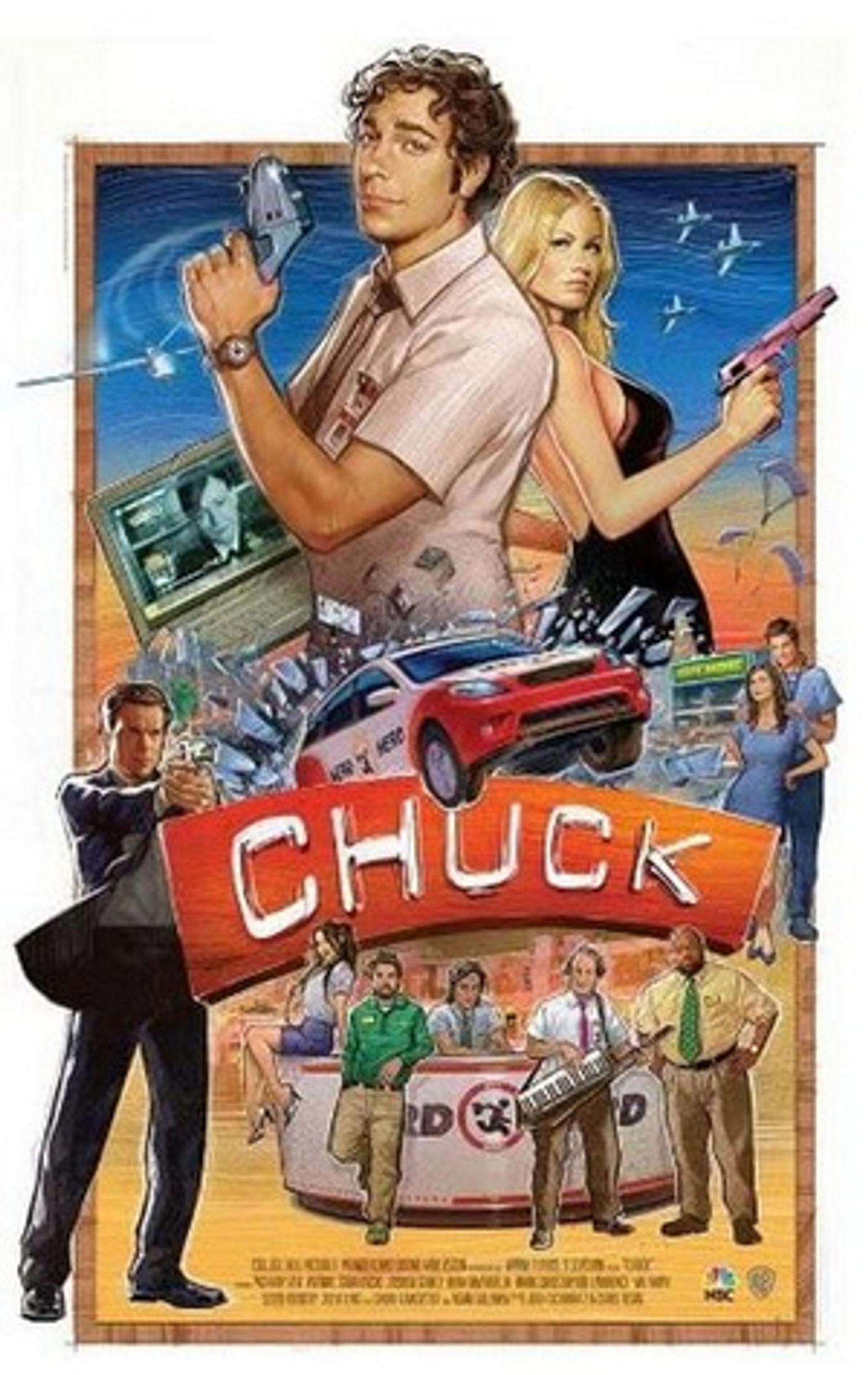 'Chuck' reunion with Zachary Levi and the cast of the beloved show to support Feeding America's COVID-19 Response Fund  Image