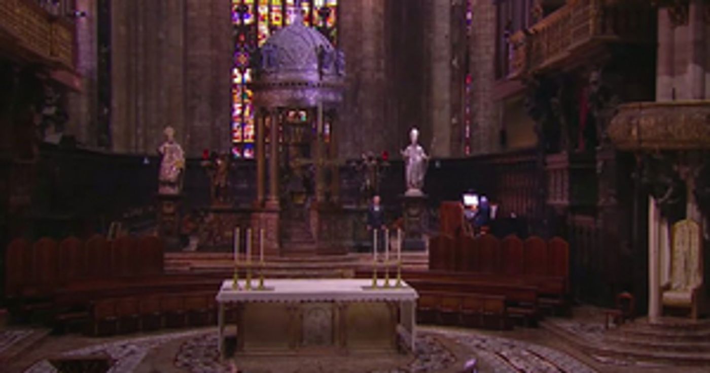 Andrea Bocelli's Livestreamed Concert Breaks YouTube Record; Garners 35 Million Views Andrea Bocelli's Livestreamed Concert Breaks YouTube Record; Garners 35 Million Views Image