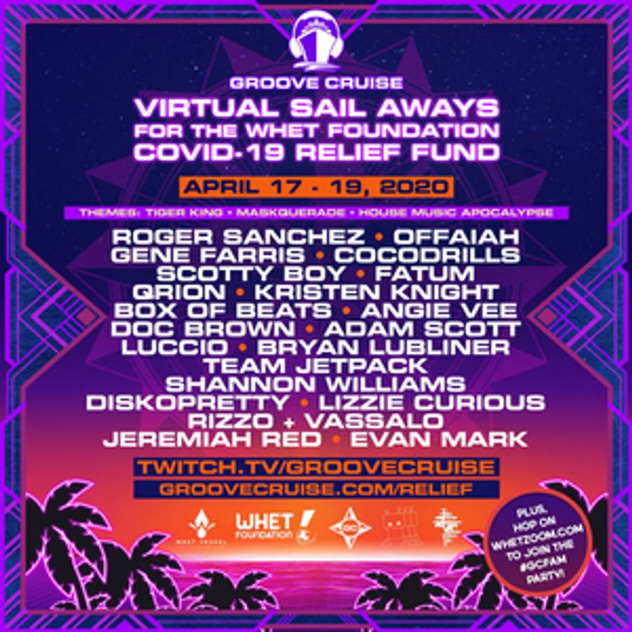 Groove Cruise Unveils 3-Day Virtual Livestream with Roger Sanchez, Gene Farris, & More! Image