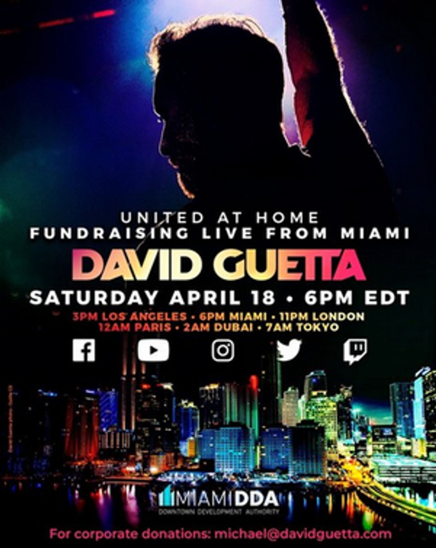 David Guetta to Go Live for 90 Minute 'United From Home' Performance David Guetta to Go Live for 90 Minute 'United From Home' Performance Image