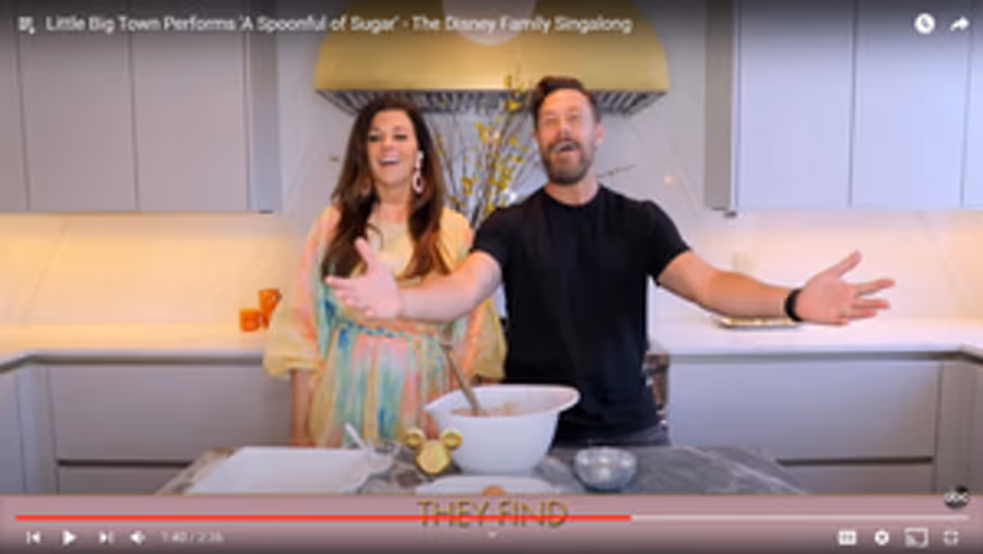 VIDEO: Little Big Town Performs 'A Spoonful of Sugar' for the THE DISNEY FAMILY SINGALONG Image