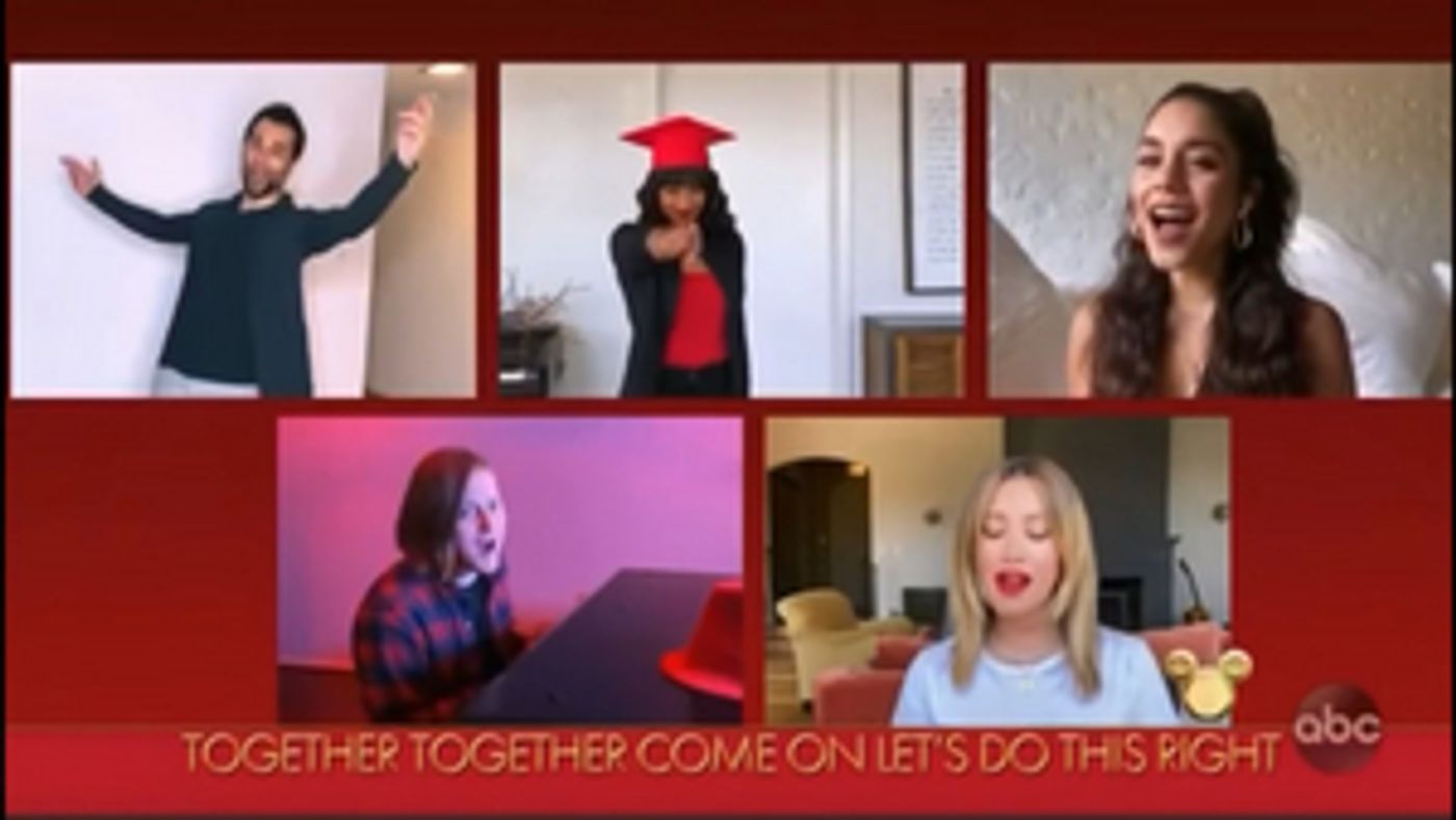 VIDEO-Beyonce-Sings-Surprise-When-You-Wish-Upon-A-Star-on-THE-DISNEY-FAMILY-SINGALONG-20010101 VIDEO: HIGH SCHOOL MUSICAL Cast Reunites on THE DISNEY FAMILY SINGALONG Image