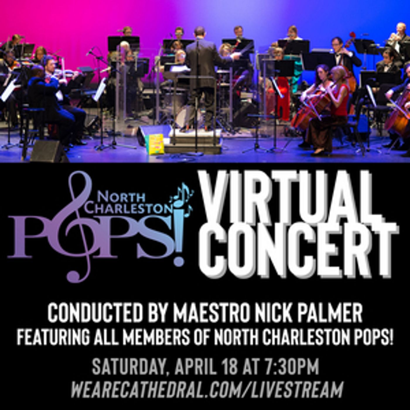 North Charleston POPS! Announces 2020-2021 Season and Plans to Play Virtual Concert Saturday Evening North Charleston POPS! Announces 2020-2021 Season and Plans to Play Virtual Concert Saturday Evening Image