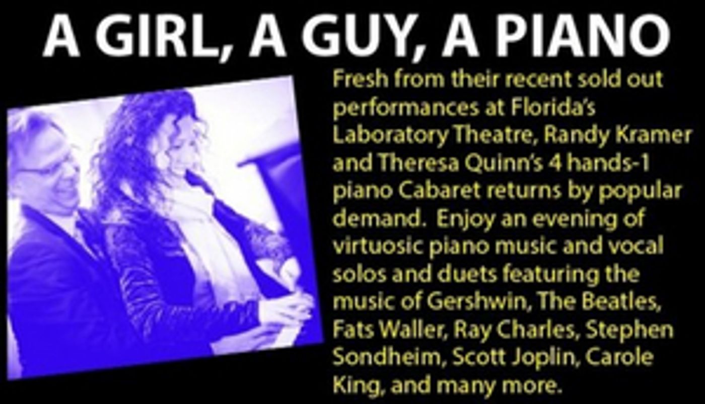 MusicalFare Presents a Livestream Performance of A GUY, A GIRL & A PIANO  Image