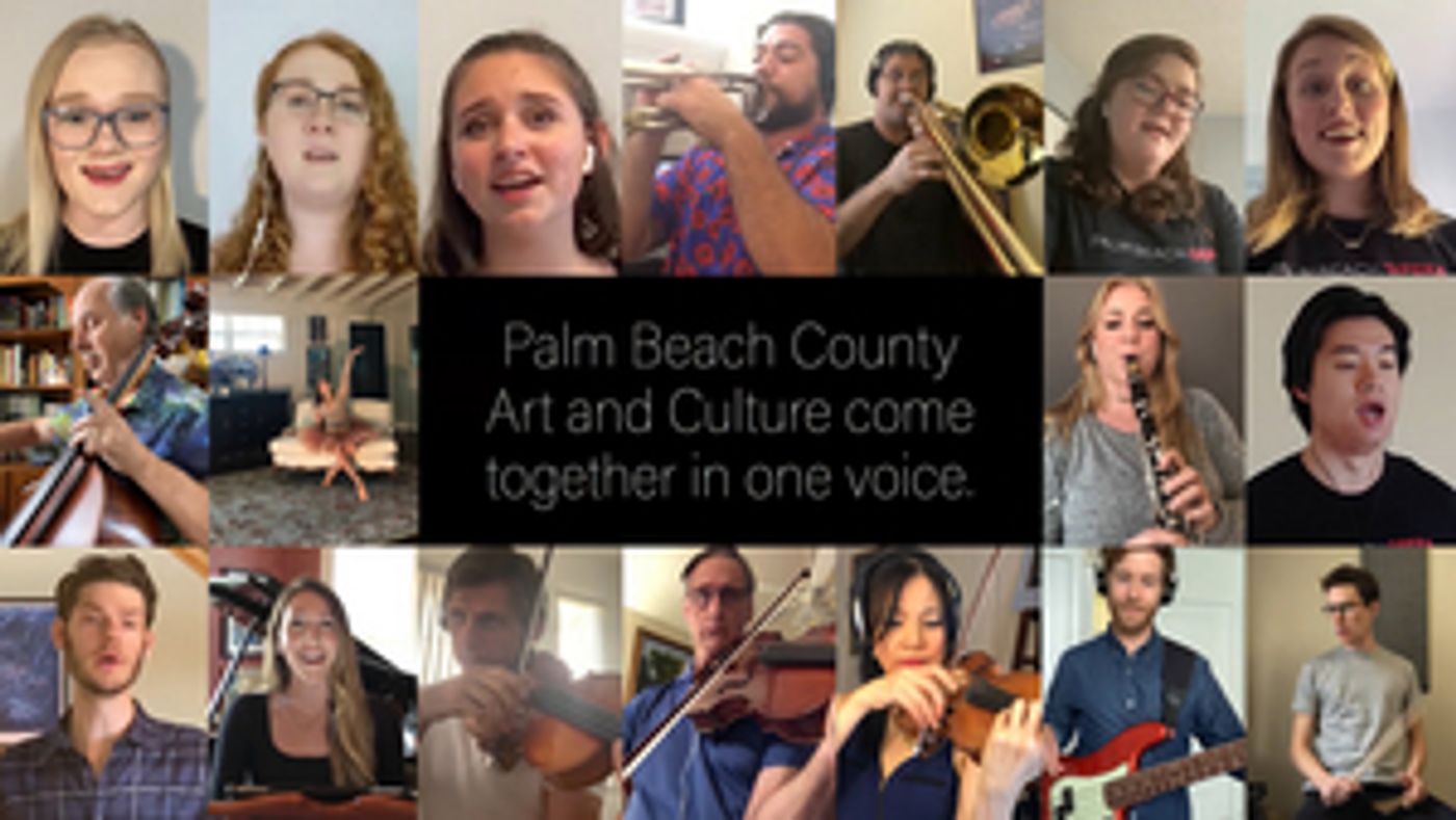 Palm Beaches' Four Major Arts Organizations Are ONE VOICE  Image