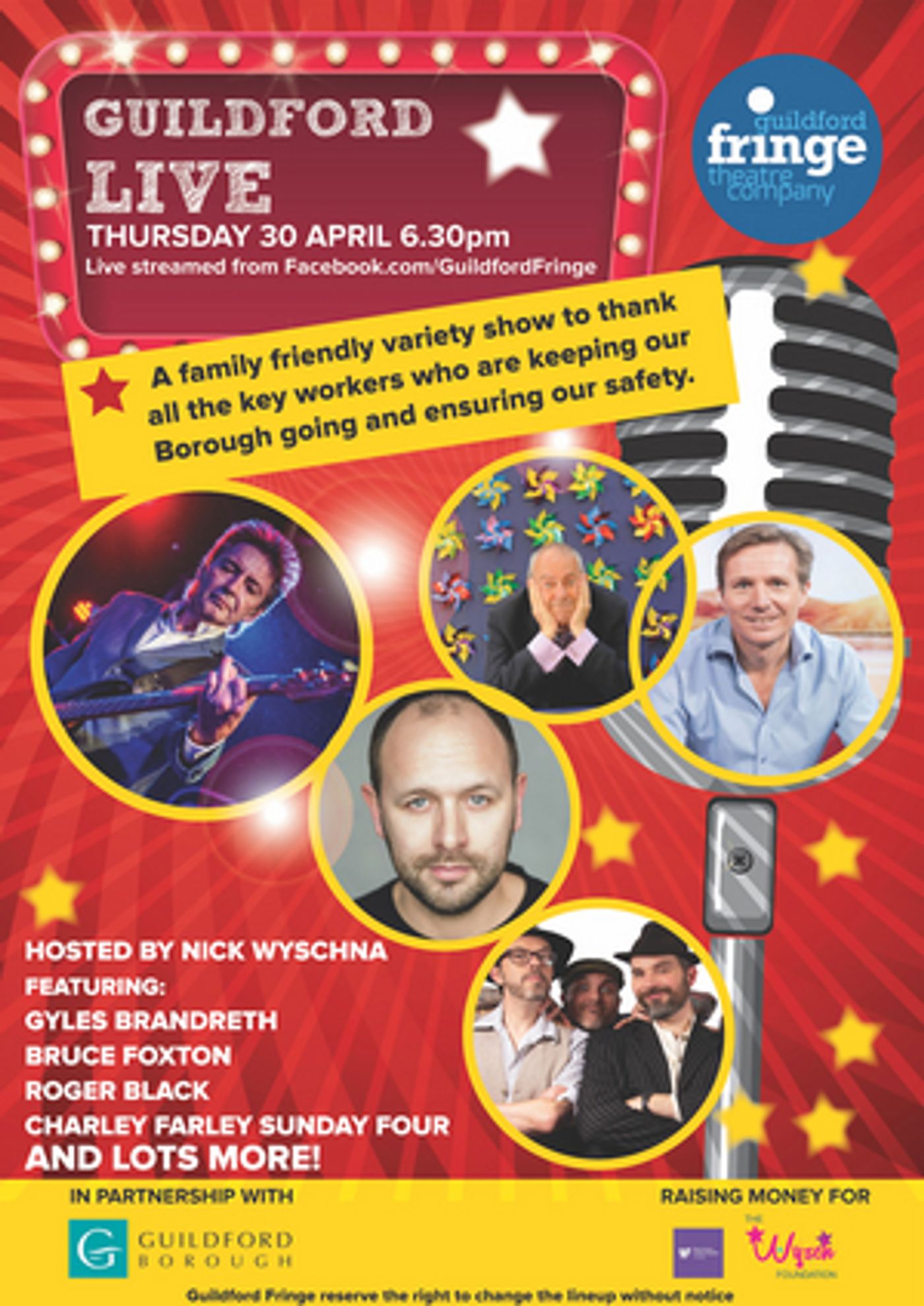 Guildford Fringe Theatre Company Presents GUILDFORD LIVE Guildford Fringe Theatre Company Presents GUILDFORD LIVE Image