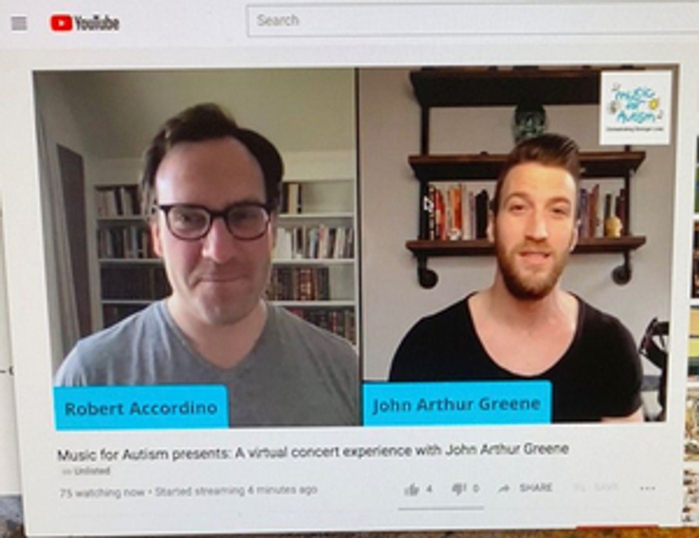 Music for Autism Kicks off Virtual Concert Series  Image
