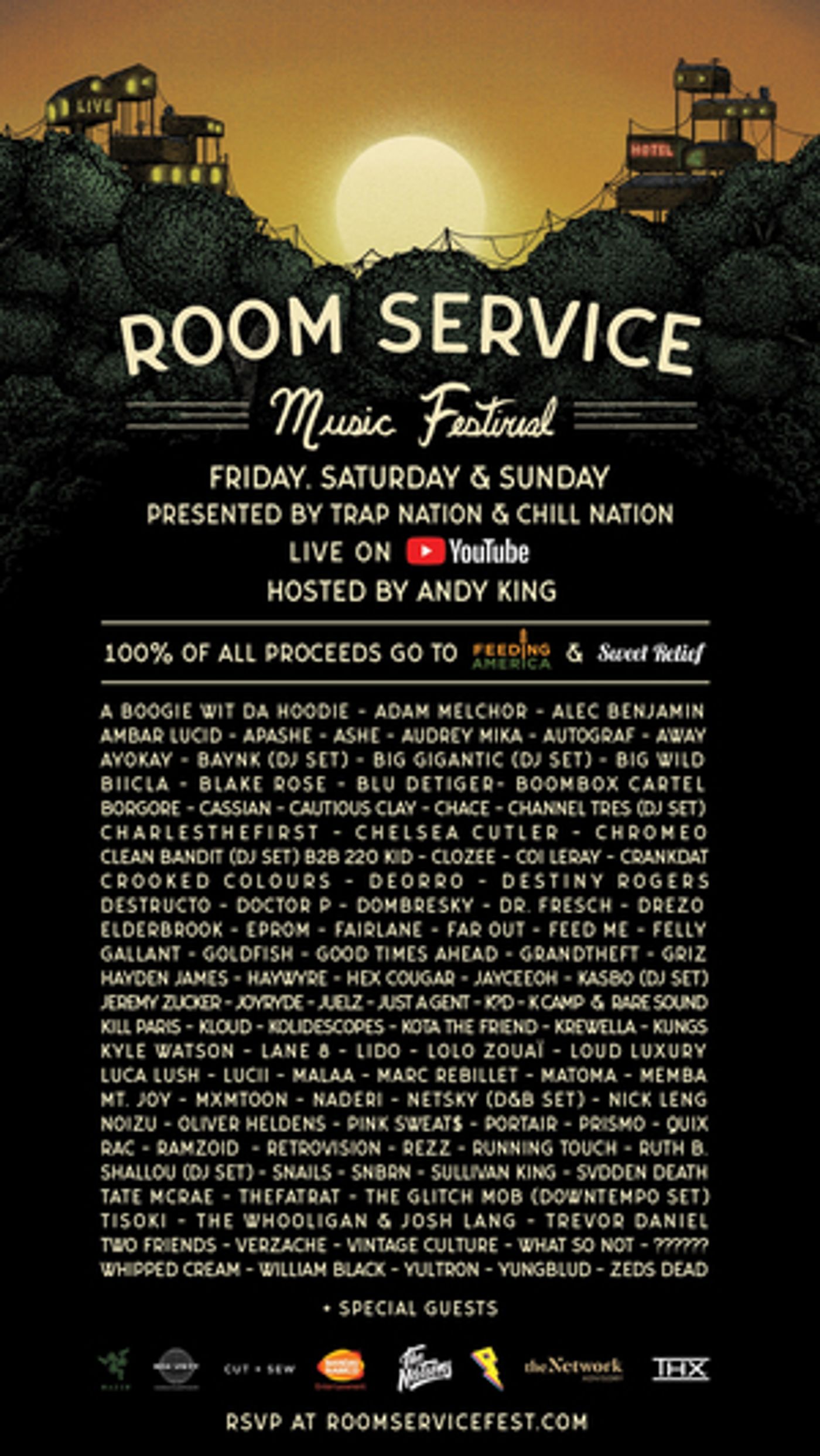 Andy King To Host Room Service Music Festival Andy King To Host Room Service Music Festival Image