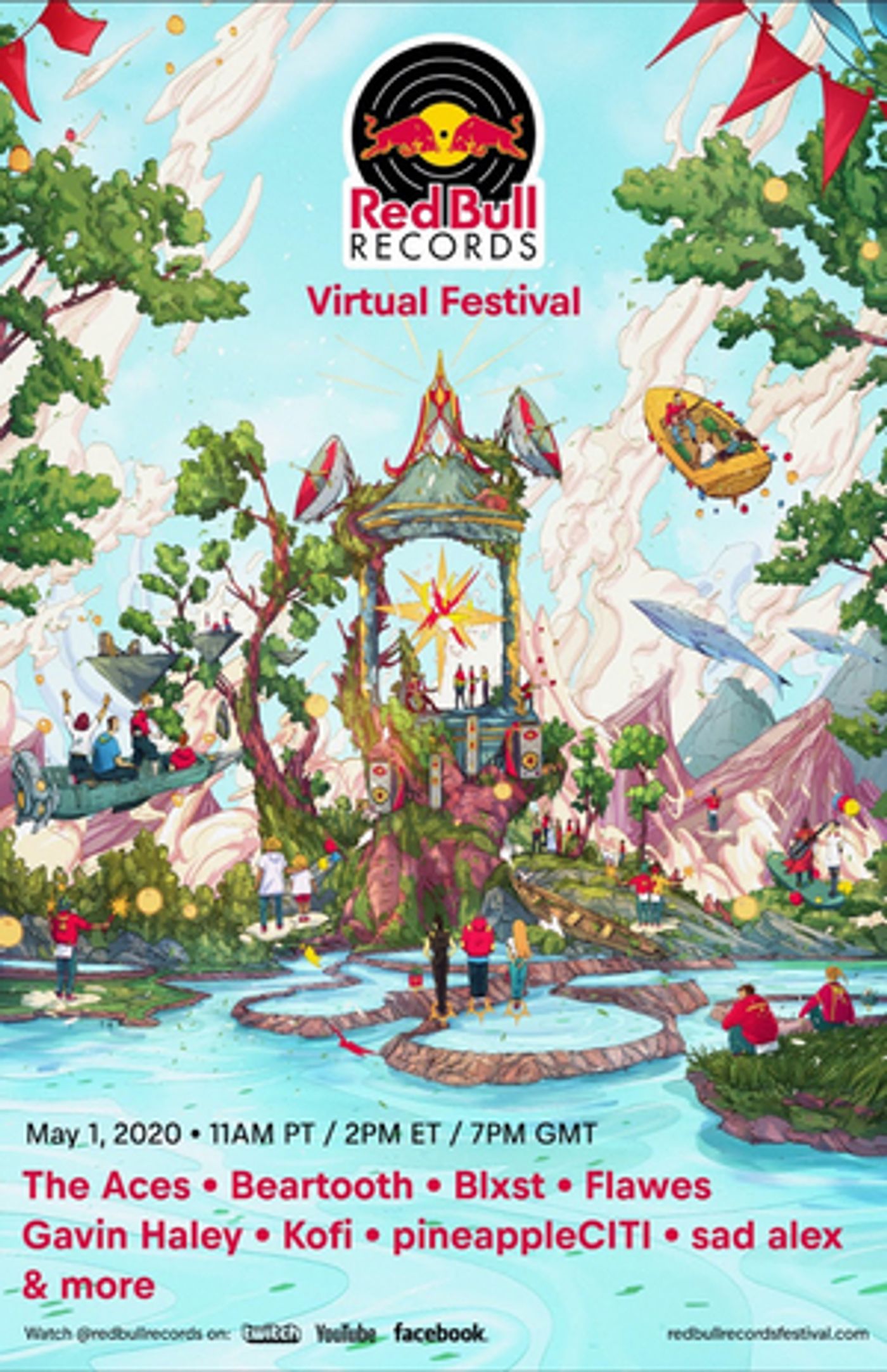 Red Bull Records Announces Virtual Festival  Image