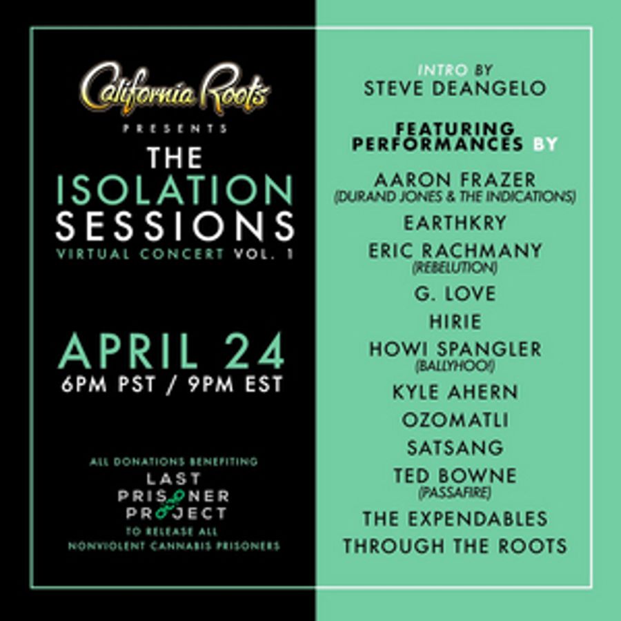 Cali Roots Partners With Last Prisoner Project To Announce 'The Isolation Sessions' Image