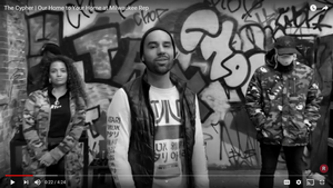 VIDEO: Ryan Alvarado, Alyssa Gomez, Jarrod Richardson, and Michael Nelson Perform Original 'The Cypher' for Milwaukee Rep  Image