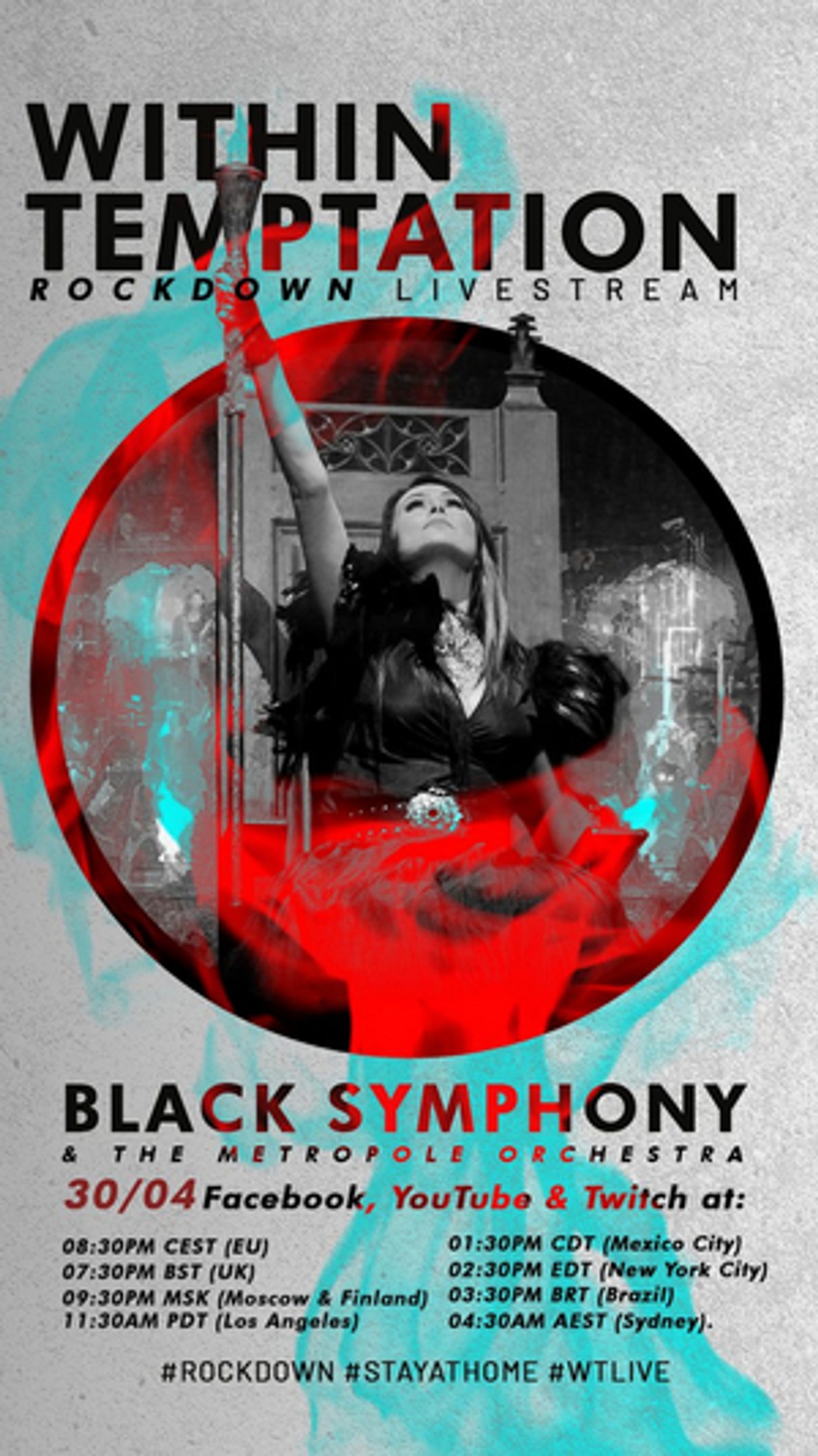 Within Temptation to Stream Their First Arena Show Within Temptation to Stream Their First Arena Show Image