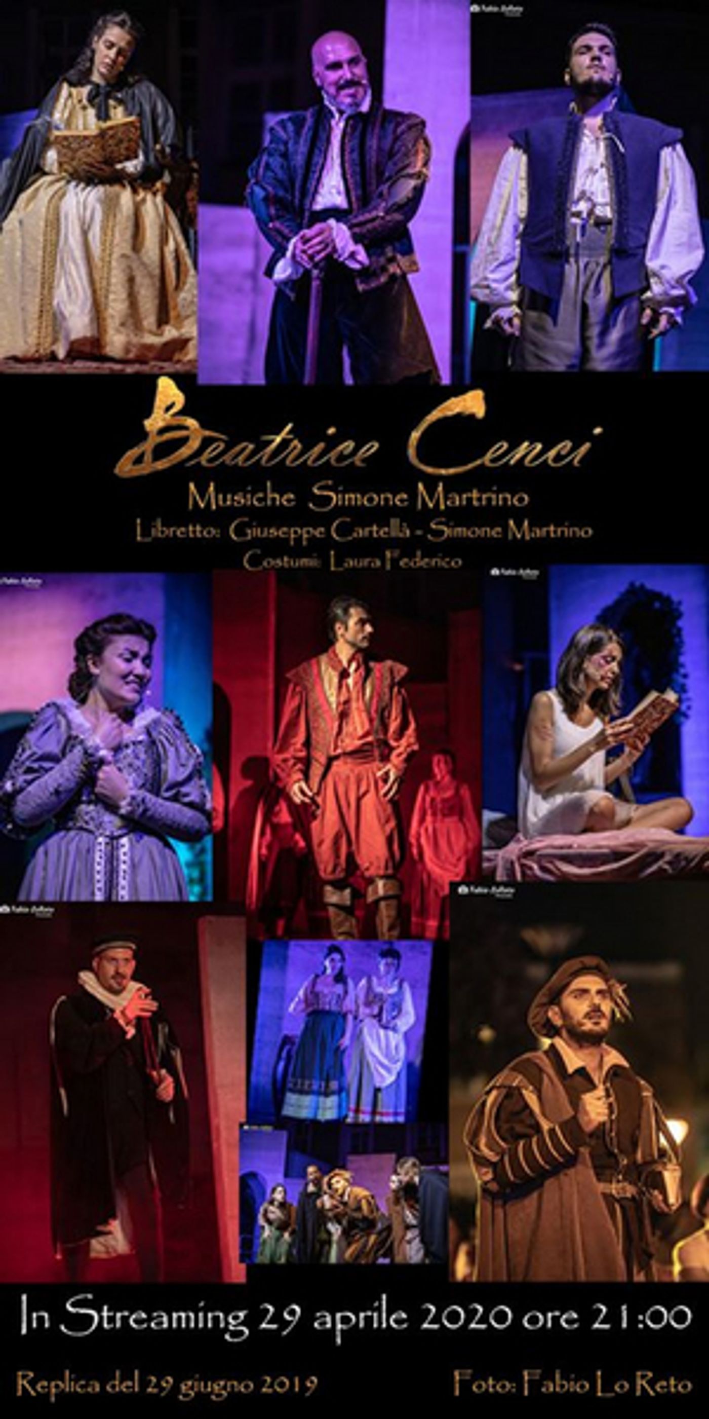 Feature: BEATRICE CENCI OPERA MUSICAL in streaming su You Tube Feature: BEATRICE CENCI OPERA MUSICAL in streaming su You Tube Image
