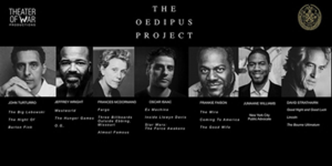 Frances McDormand, Oscar Isaac and More Lead THE OEDIPUS PROJECT Frances McDormand, Oscar Isaac and More Lead THE OEDIPUS PROJECT Image