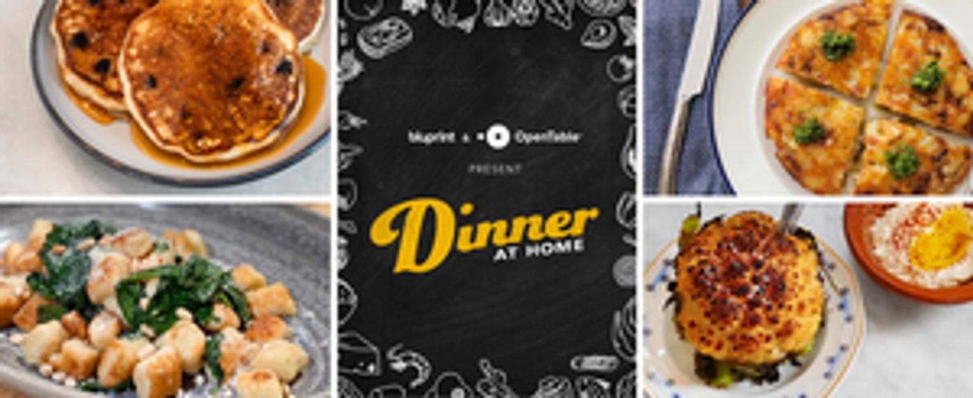 BLUPRINT Partners with OpenTable for Free Online Series, “Dinner at Home”  Image